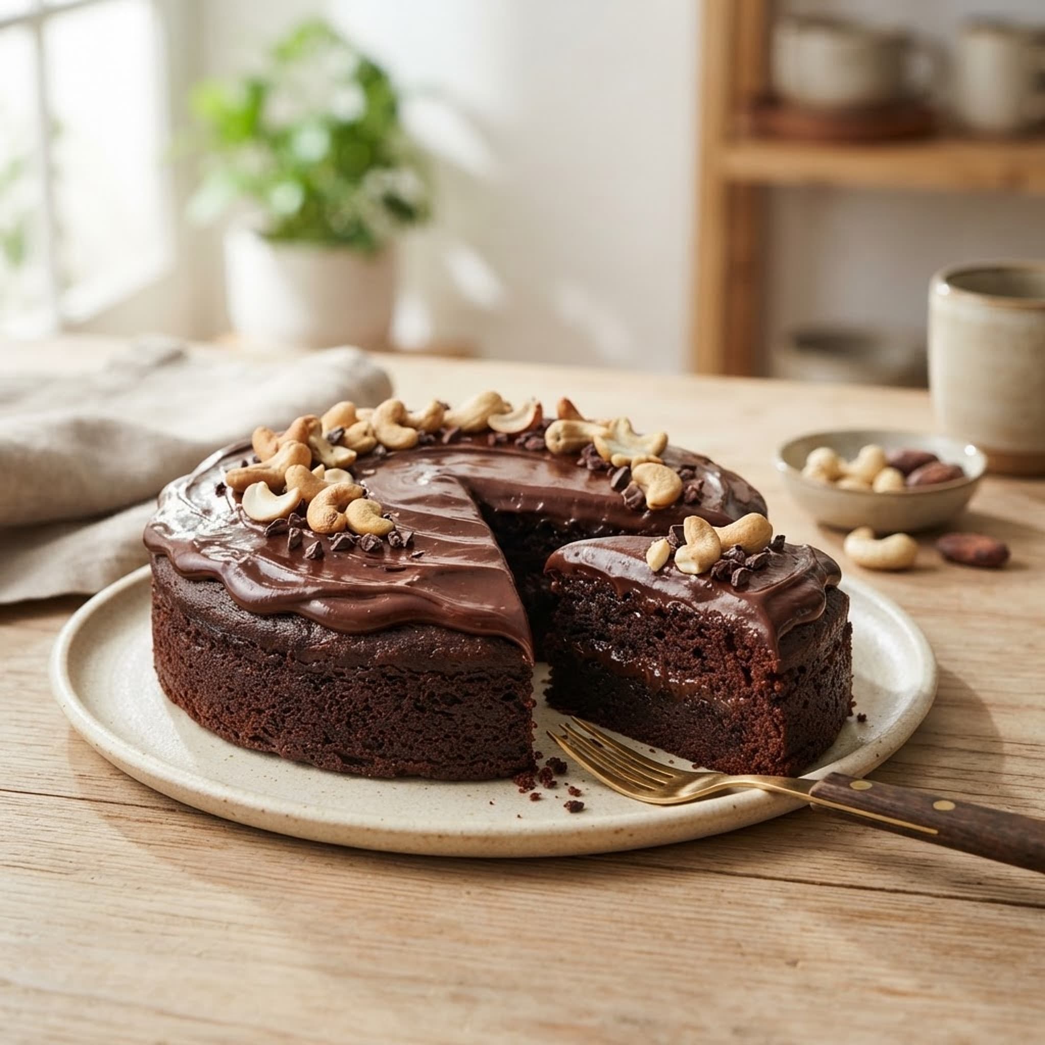 Bolo de chacolate 70% (fatia)