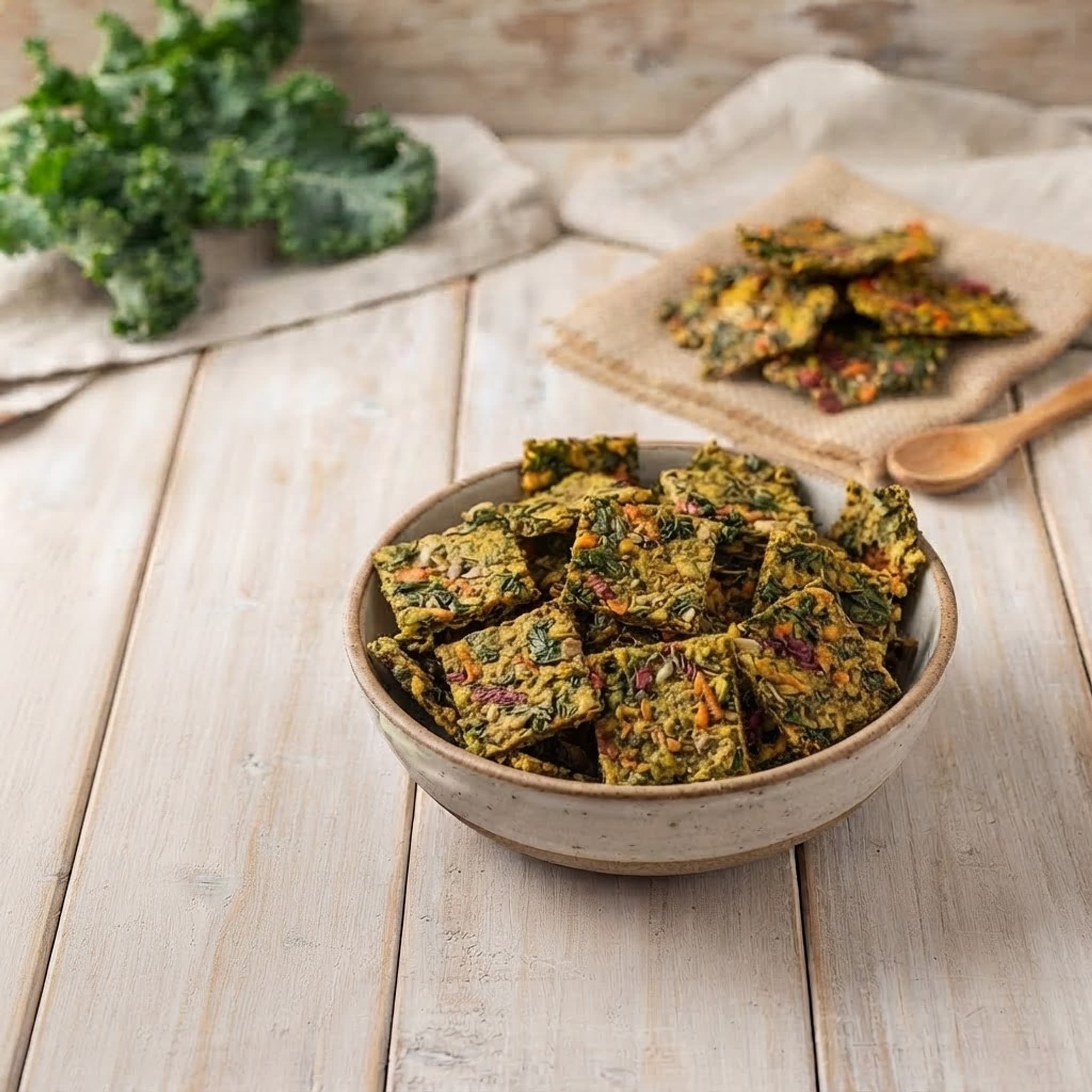 Snack de sementes - sabor Couve