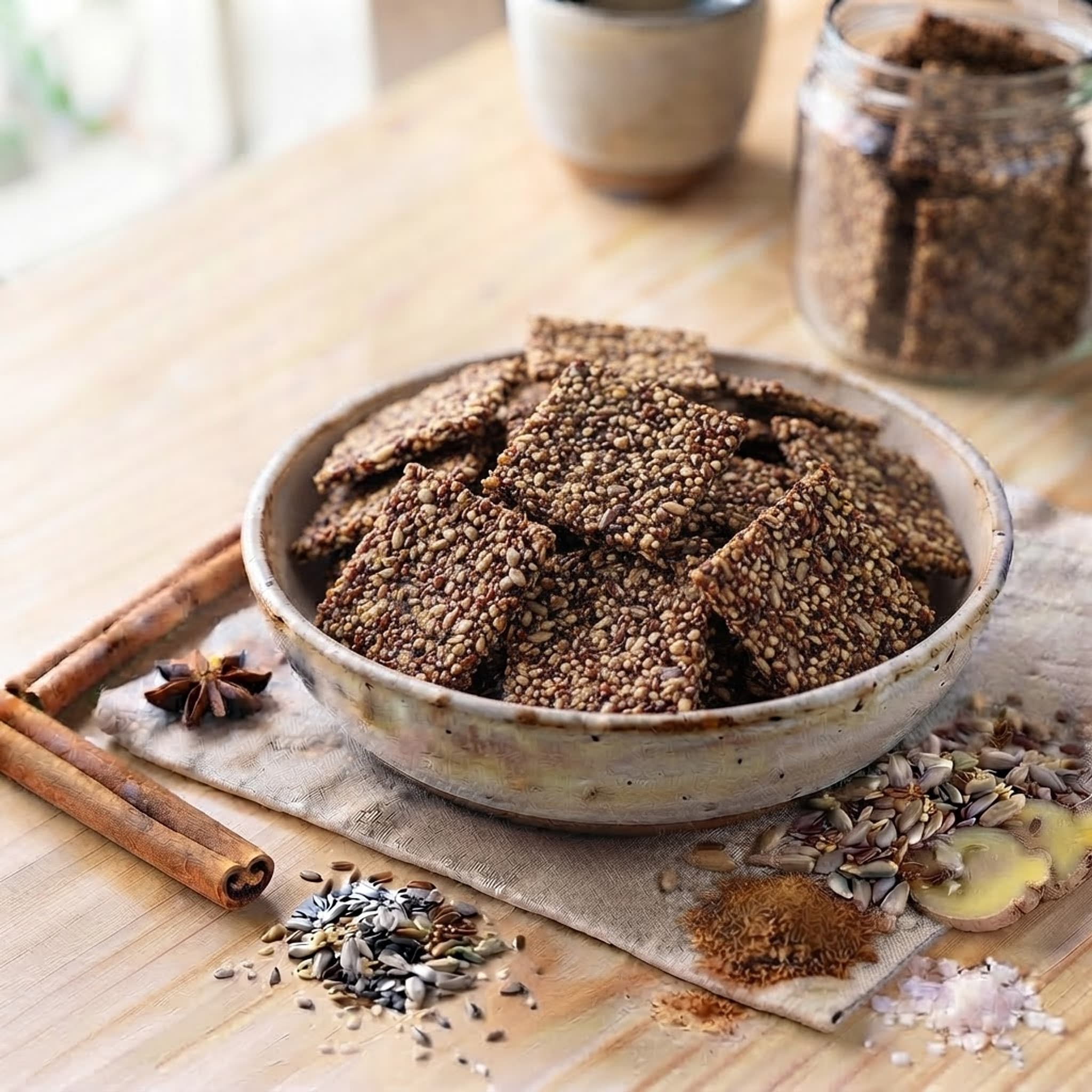Snack de sementes - sabor Maçã