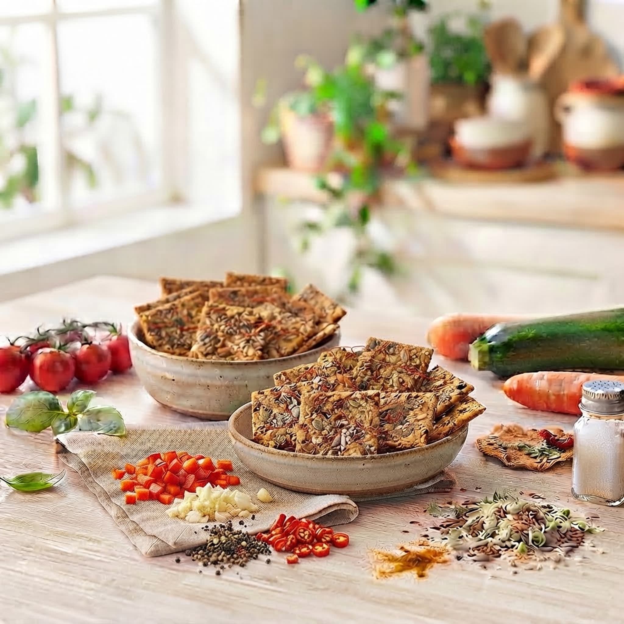 Snack de sementes - sabor Picante